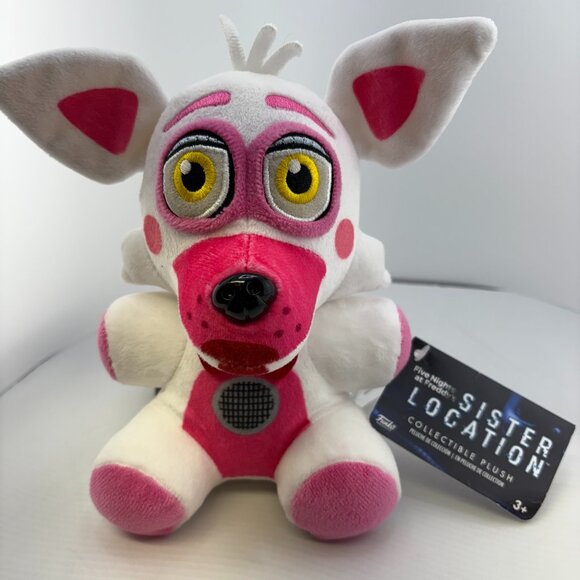 Funko FNAF Funtime Foxy Plush 6" Five Nights at Freddy's Sister Location NWT - Picture 1 of 6